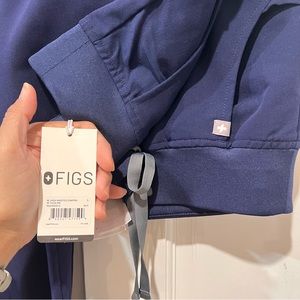 Figs Navy Zamora Pants Size Large